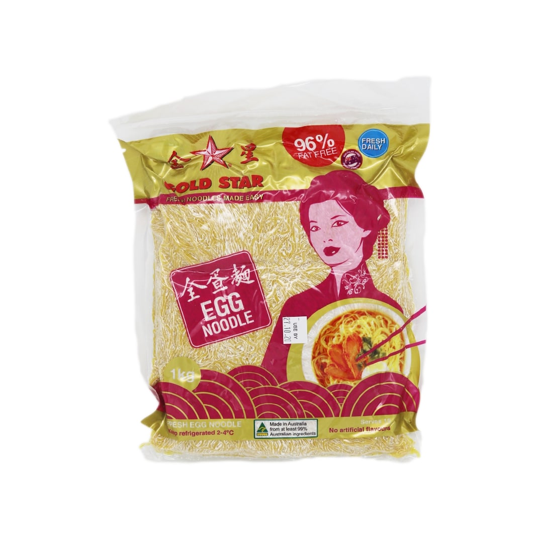 Fresh Egg Noodle 'Gold Star' 1kg Tangola Pty Ltd