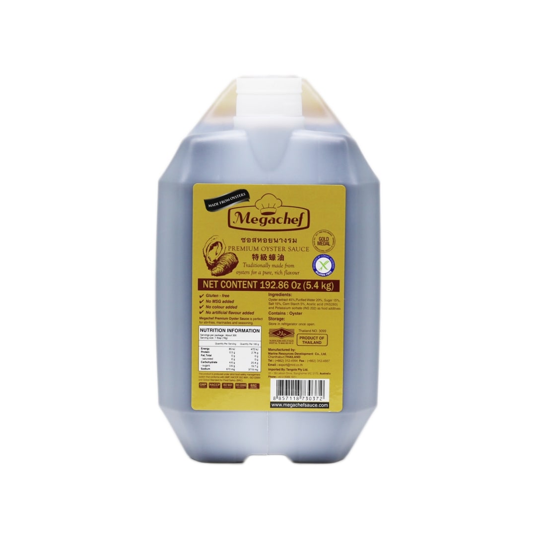 Oyster Sauce 'Megachef' 5400ml Tangola Pty Ltd
