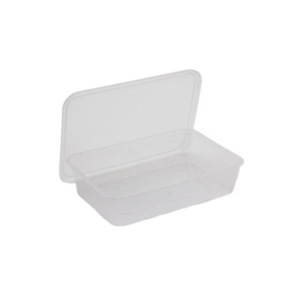 Take Away Container 'Rectangular' 500ml Base With Lid (500 Set ...