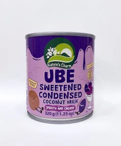 MILK SWEETENED CONDENSED Coconut 'Nature's Charm' Ube [มันม่วง] 320g