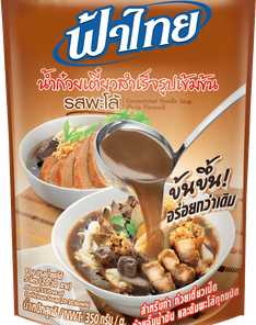 INSTANT NOODLE SOUP Concentrated 'Fah Thai' Pa-Lo Soup [พะโล้] 350g (36)