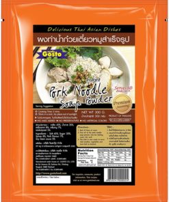 INSTANT NOODLE SOUP POWDER 'Gosto' Pork 300g (30)