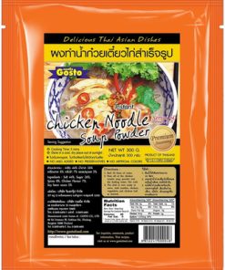 INSTANT NOODLE SOUP POWDER 'Gosto' Chicken 300g (30)