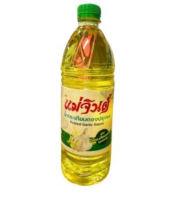 GARLIC PICKLED [น้ำกระเทียมดอง] 'Mae Jin' Juice 950g (12)