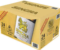 ALCOHOL BEER 'Singha' 24x330ml gst