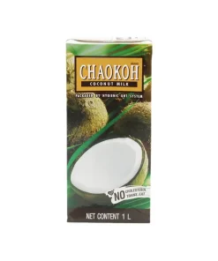 COCONUT EXTRACT MILK UHT 'Chaokoh' -- Brown Box -- 12x1ltr