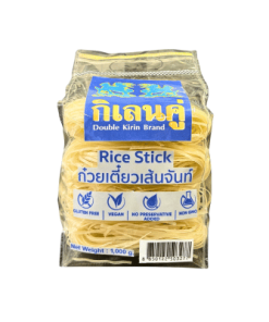 RICE STICK NOODLE 'Double Kiri' med ** 3mm 1kg (15) - Price Decrease