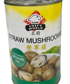 STRAW MUSHROOM HAC/'Chefs World/Asain Boy' 425g (24)