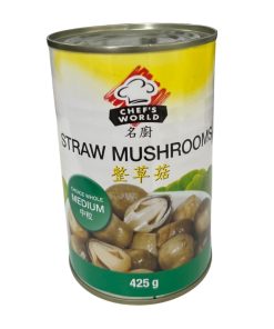 STRAW MUSHROOM HAC/'Chefs World/Asain Boy' 425g (24)