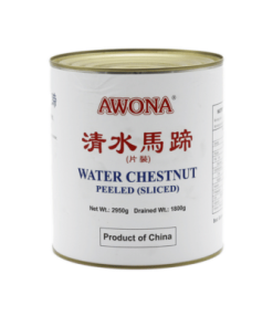 WATER CHESTNUT Slice 'Awona(6)/HAC' 3kg (3)