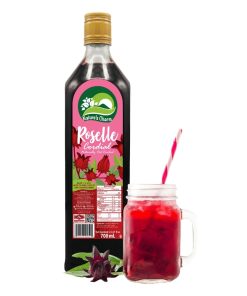 No Stock - SYRUP 'Nature's Charm' Roselle 700ml (12) gst