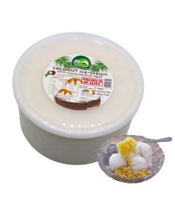 No Stock - ICE CREAM 'Nature's Charm' Coconut [กะทิ] -- Dairy Free -- 6ltr gst (3kg) (4) ETA 20/4