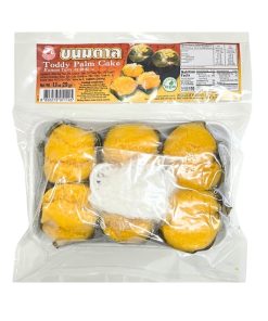 FROZ. THAI DSST KANOM TAN [ขนมตาล] Toddy Palm Cake (6pcs) 250g - New Price