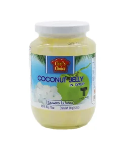 No Stock - COCONUT GEL in Syrup 'Chef's Choice' 453g (24)