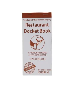 UTL. DOCKET BOOK Triplicate T30 gst (100)