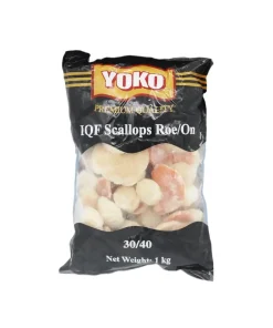 FROZ. SCALLOP R/On 30/40 1kg (I)