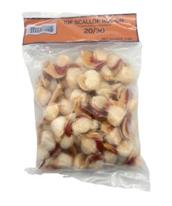 FROZ. SCALLOP R/On 40/60 (≈ Peru size 20/30) 1kg
