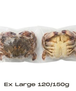 FROZ. CRAB Soft Shell 'Ex Large' (120/150g) 1 kg