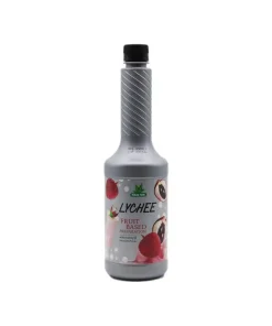 SYRUP 'Nature's Taste' Lychee [น้ำเชื่อม ขวดใส] Flavoured 750ml gst (12)