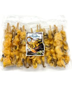 FROZ. CUTTLEFISH Tentacles Blanched Skewers 'Sumpao' [หมึกหนวด] with Seafood Sauce 400g (15)