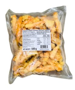 FROZ. THAI DSST 'Hom-D' Sweet Potato Fritter [มันเทศทอด] 500g (15)