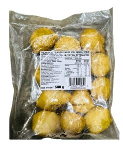 FROZ. THAI DSST 'Hom-D' Fried Young Green w Banana [ข้าวเม่าทอด] 500g (15)